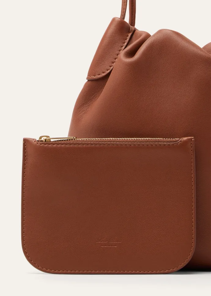 Leather Bucket Bag