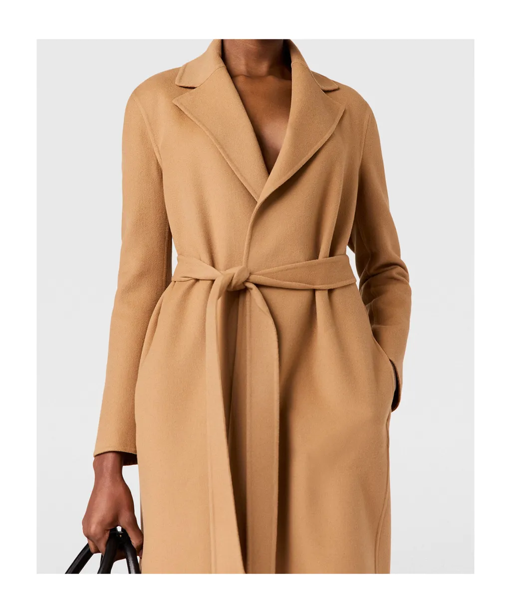 Double-Faced Belted Trench Coat