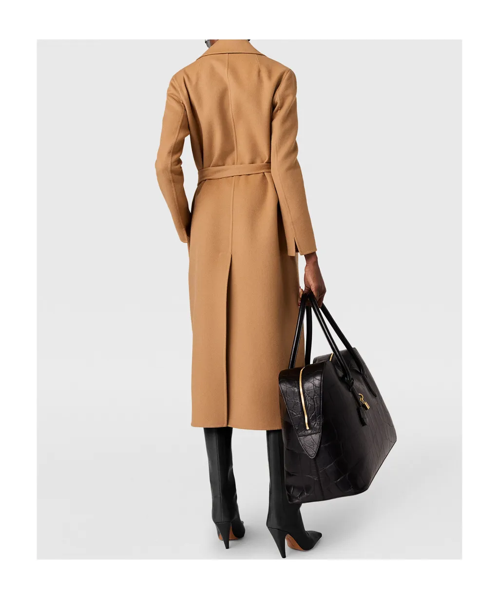 Double-Faced Belted Trench Coat