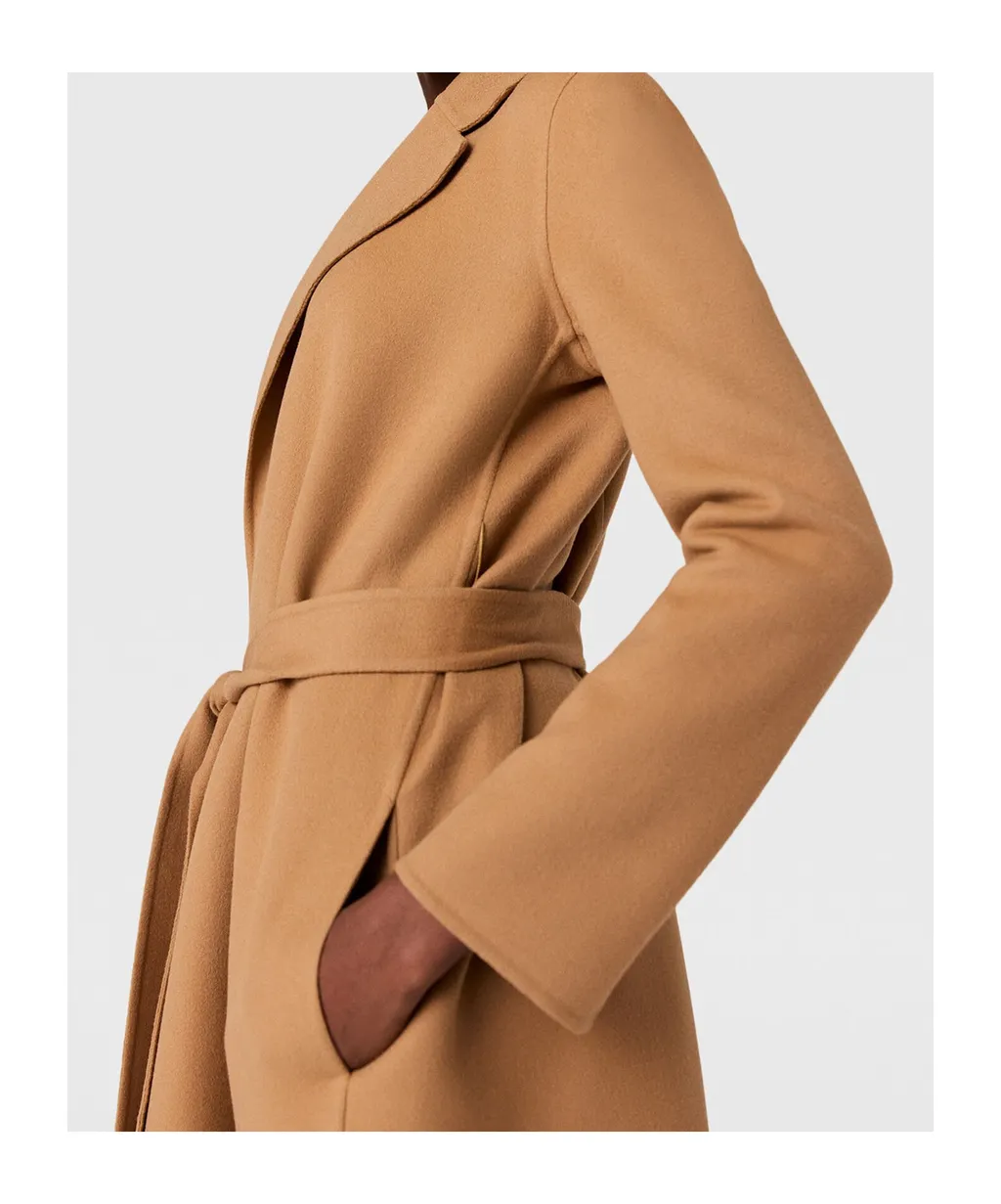 Double-Faced Belted Trench Coat