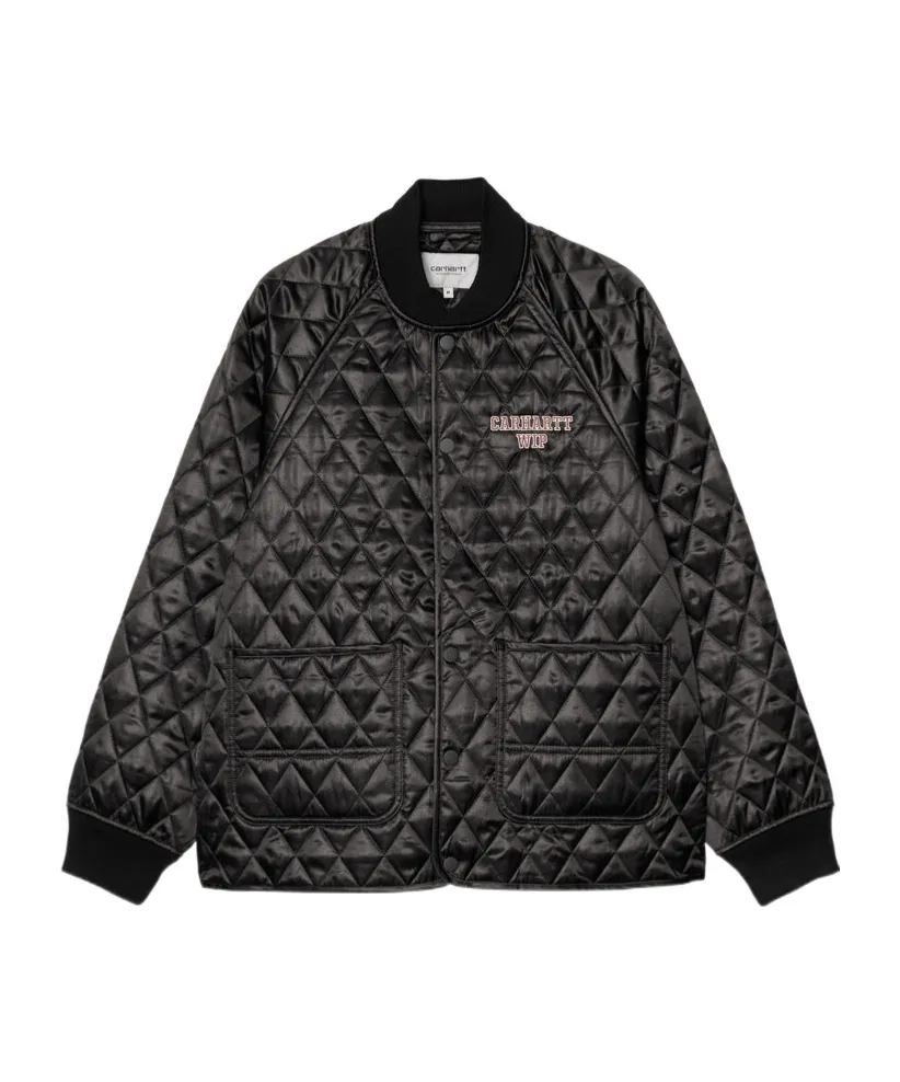 Quilted Satin Jacket
