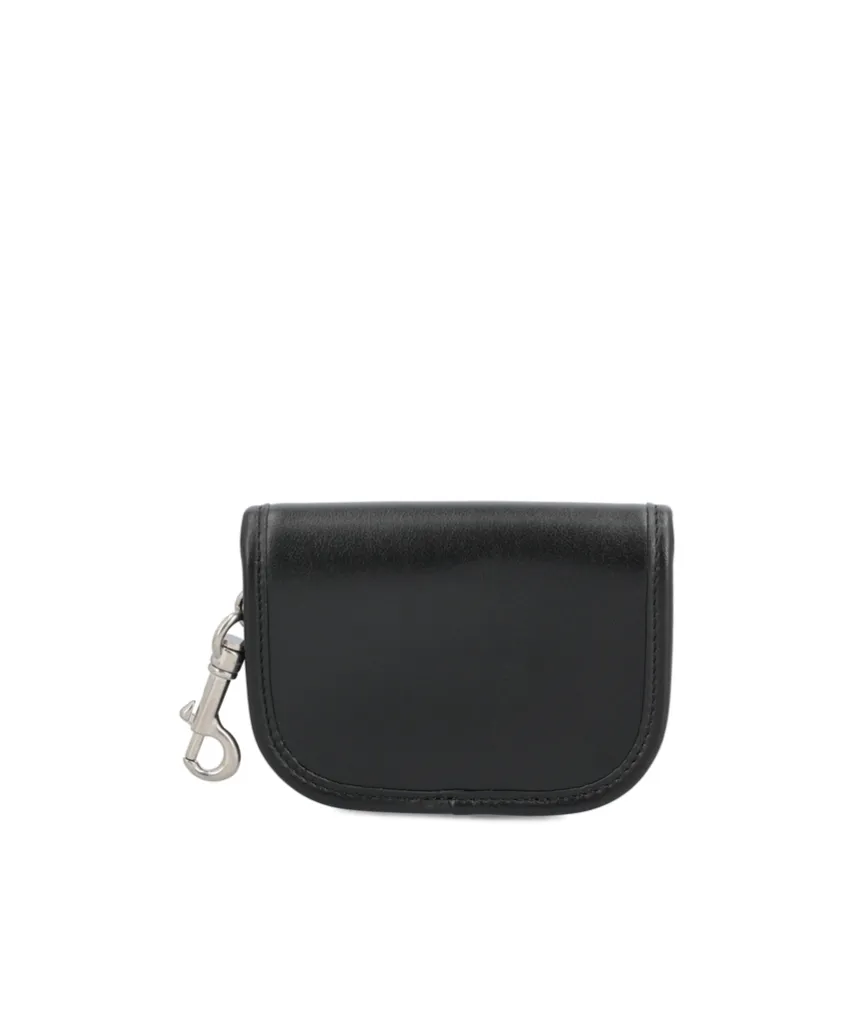 Keyring Nano Besace Triomphe In Smooth Calfskin