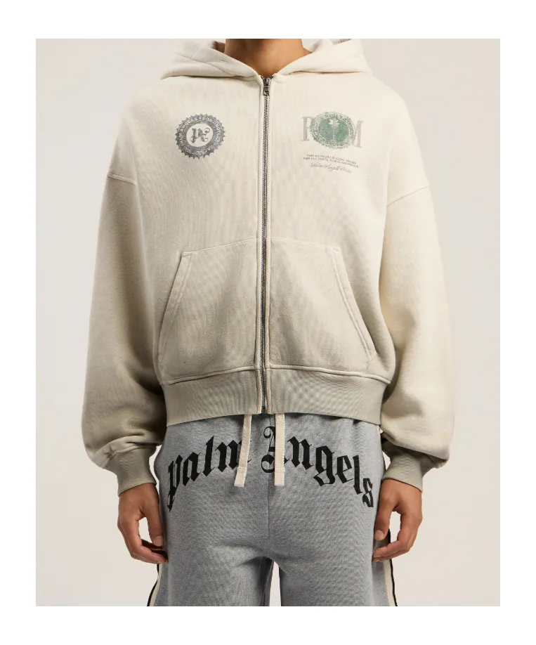 Dollar Zipped Loose Hoodie