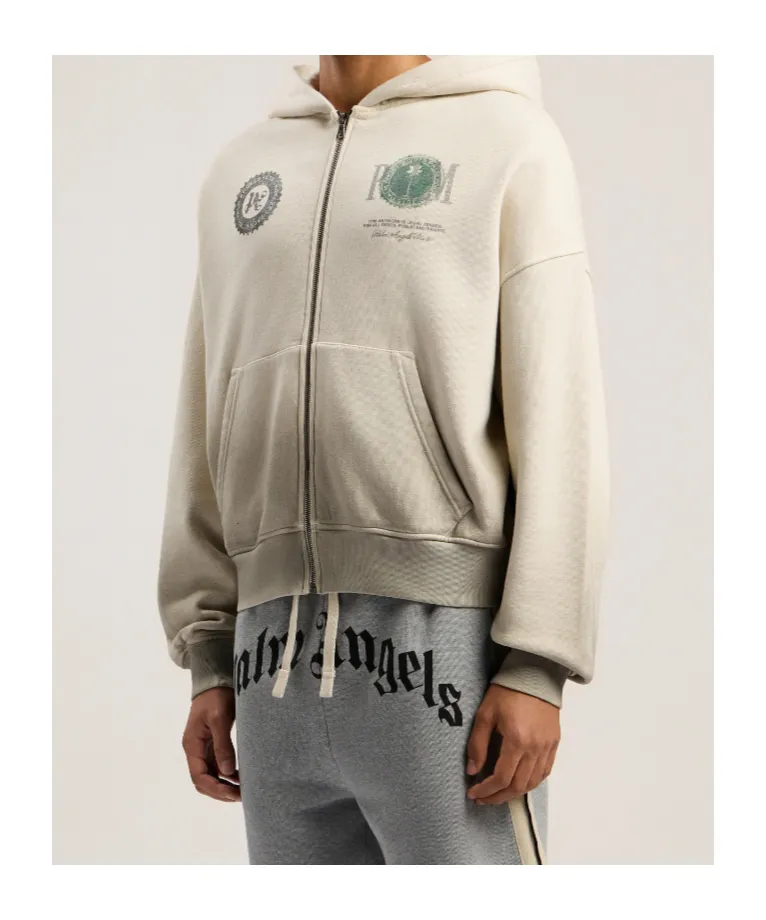 Dollar Zipped Loose Hoodie