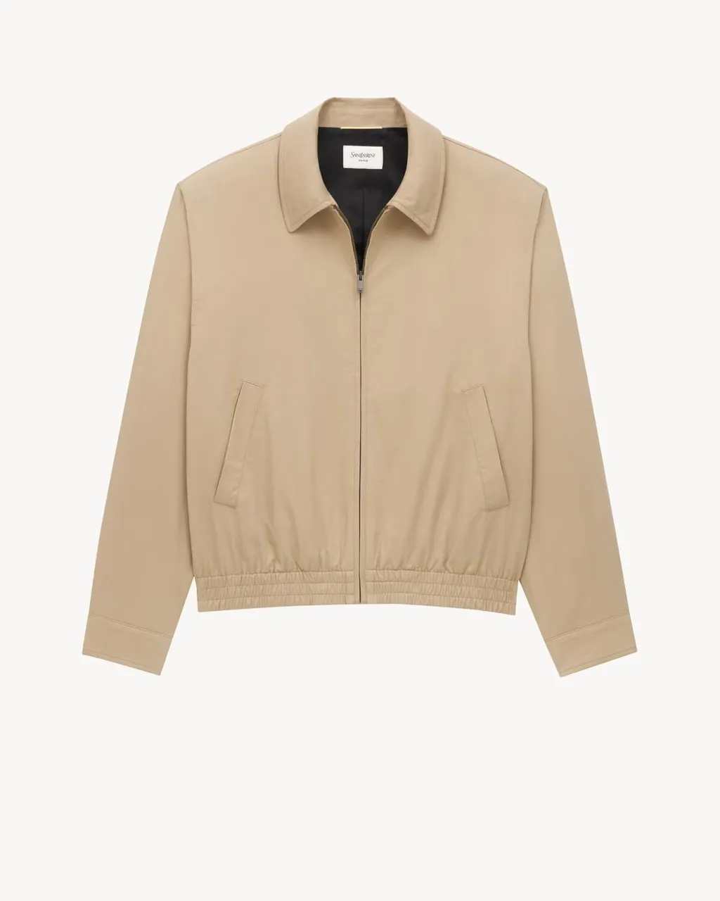 Saint Laurent Zip-Up Long-Sleeved Jacket