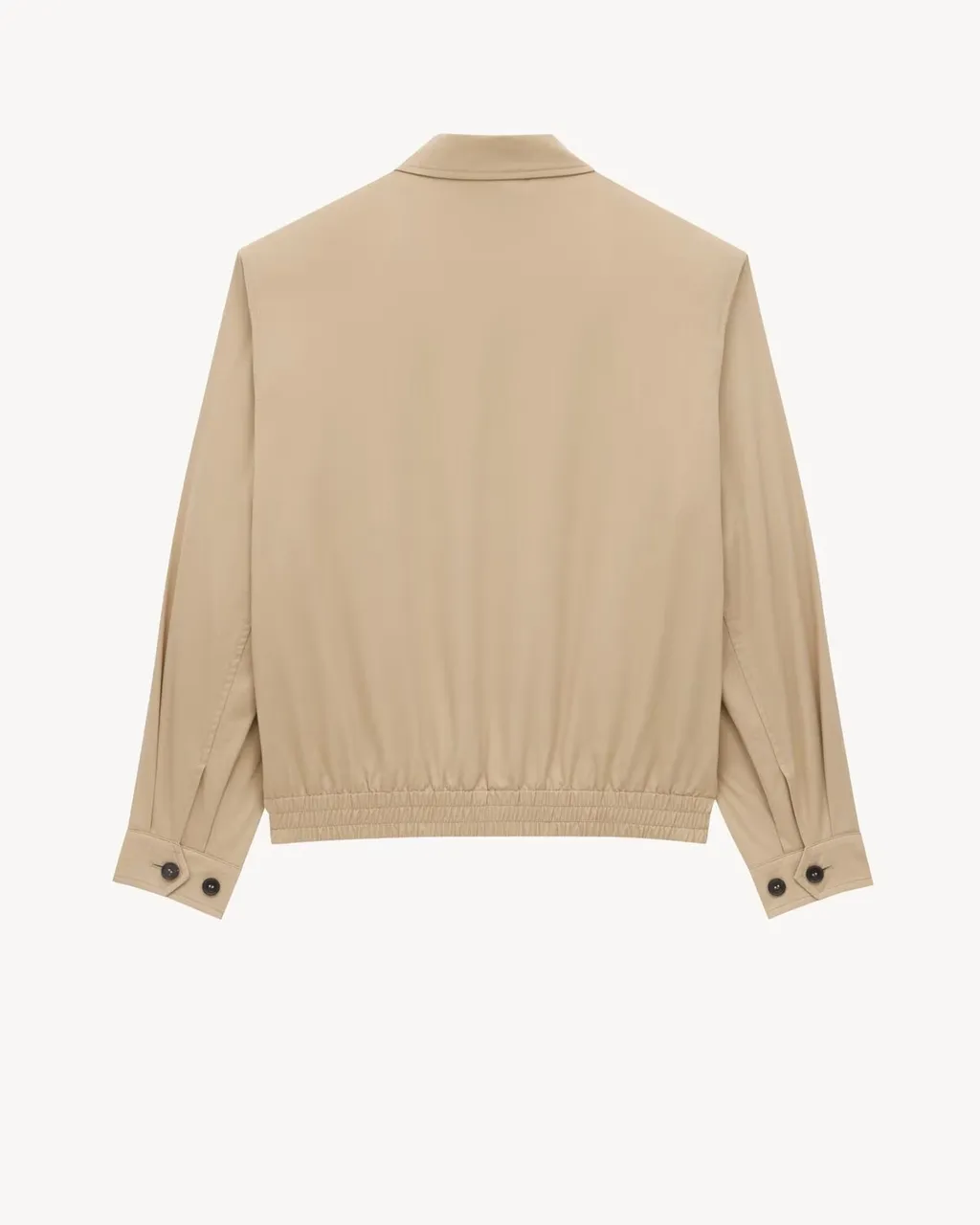 Saint Laurent Zip-Up Long-Sleeved Jacket