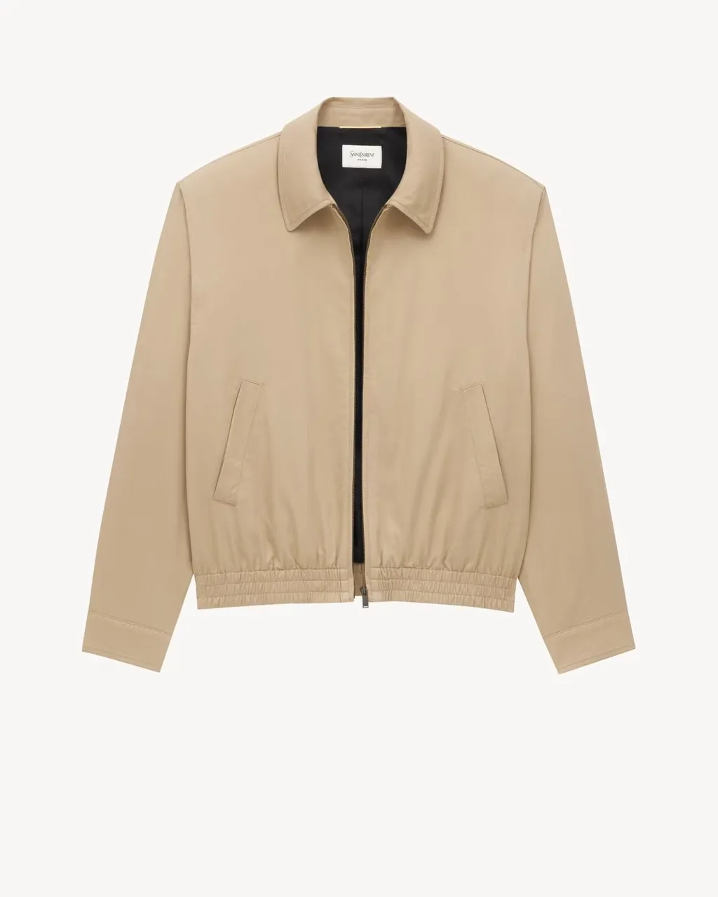 Saint Laurent Zip-Up Long-Sleeved Jacket