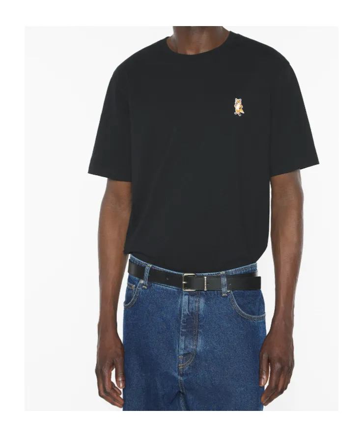 Fox-Embroidered T-Shirt