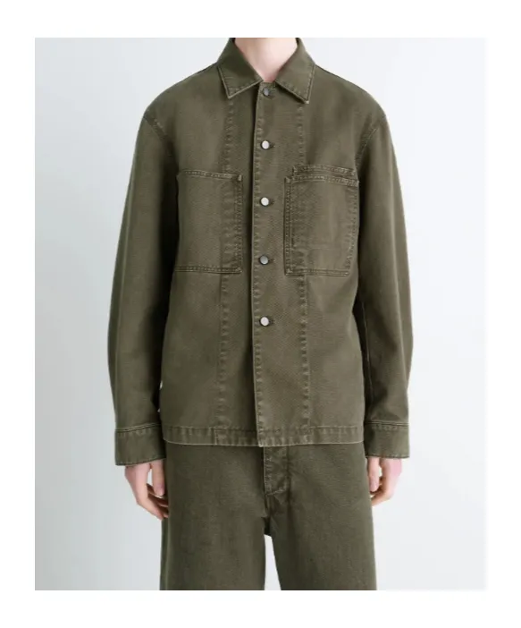 Lemaire Straight Hem Denim Overshirt