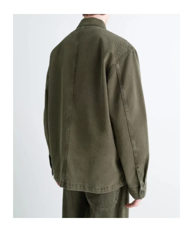 Lemaire Straight Hem Denim Overshirt
