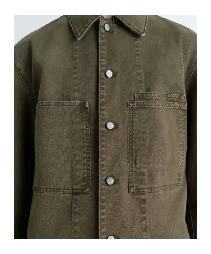 Lemaire Straight Hem Denim Overshirt