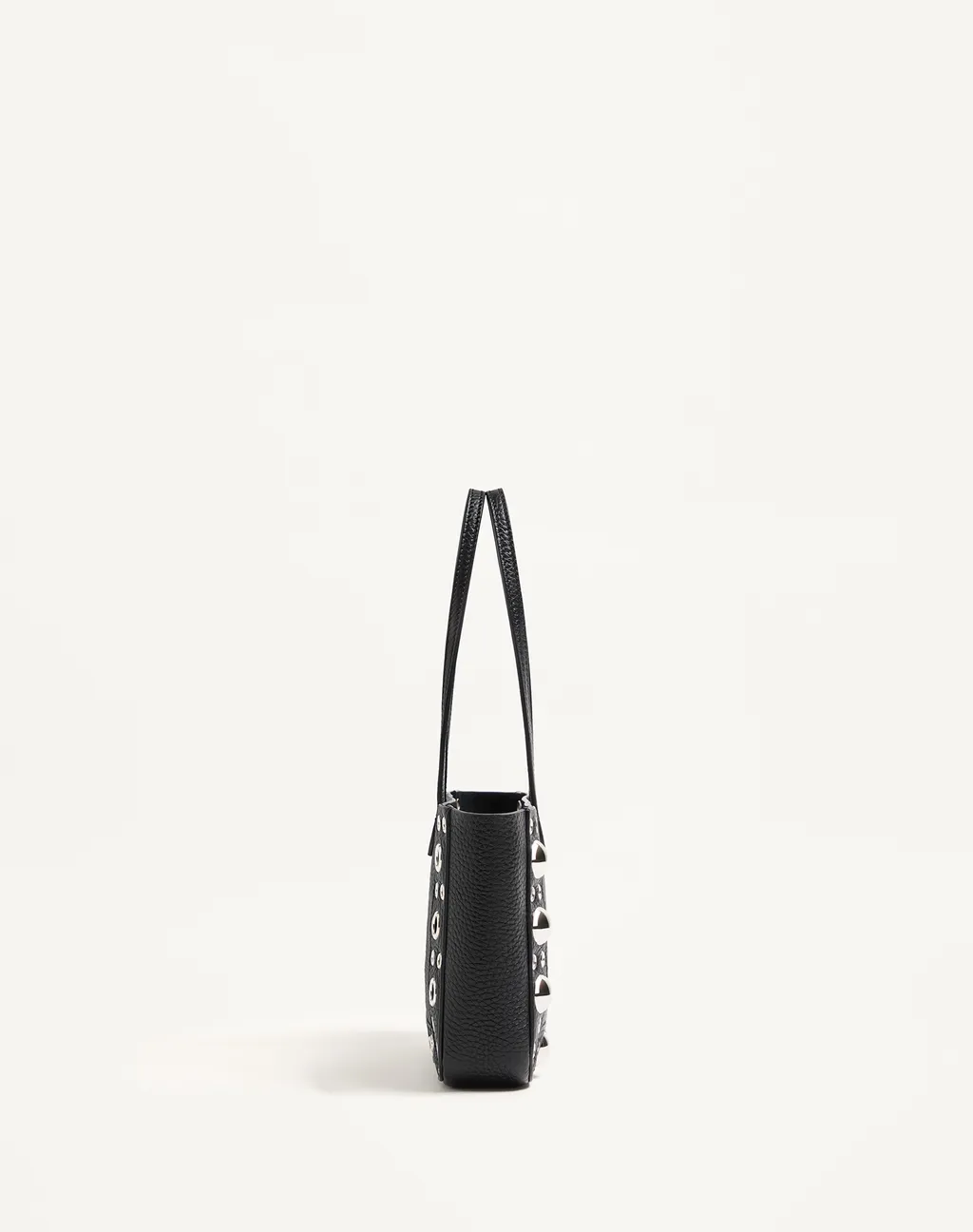 Valentino Vlogo Plaque Eyelet Detailed Shoulder Bag