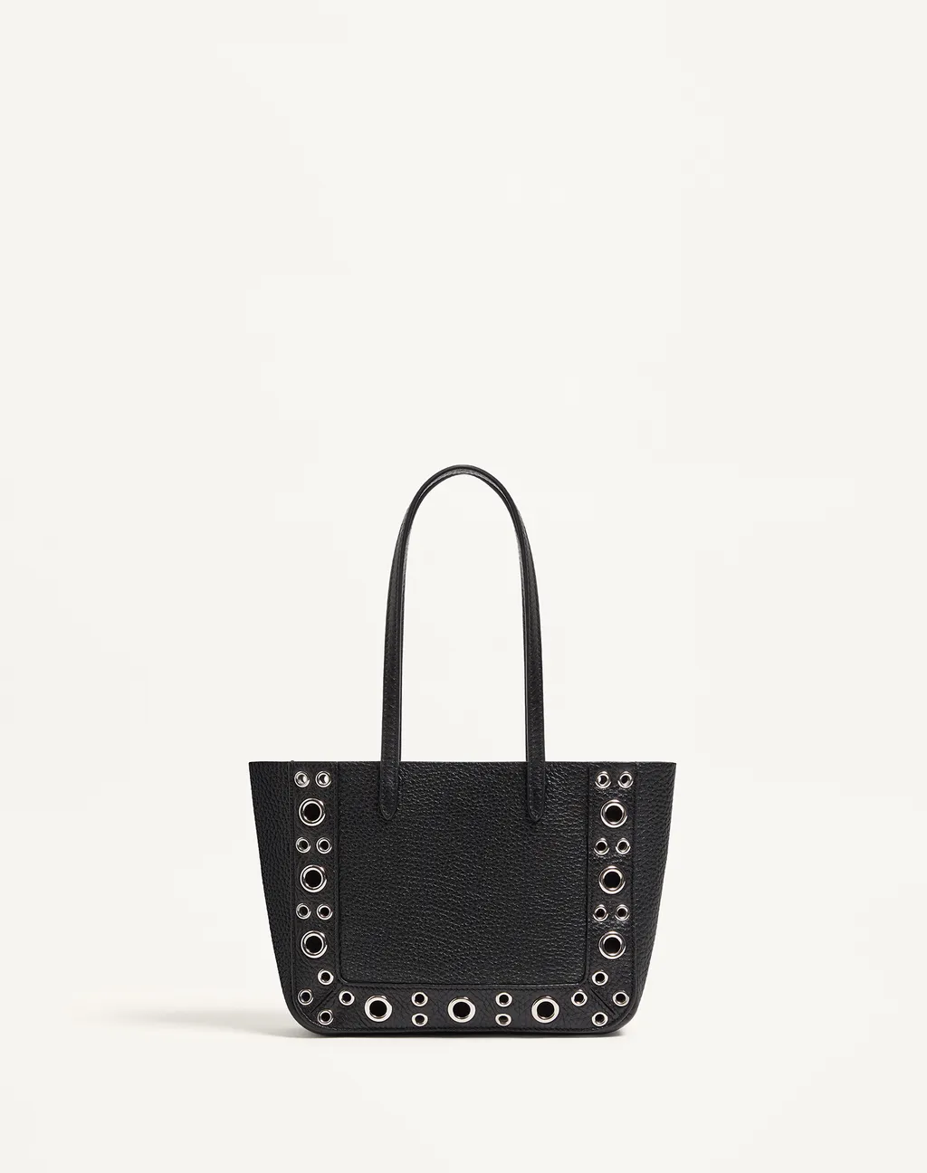 Valentino Vlogo Plaque Eyelet Detailed Shoulder Bag