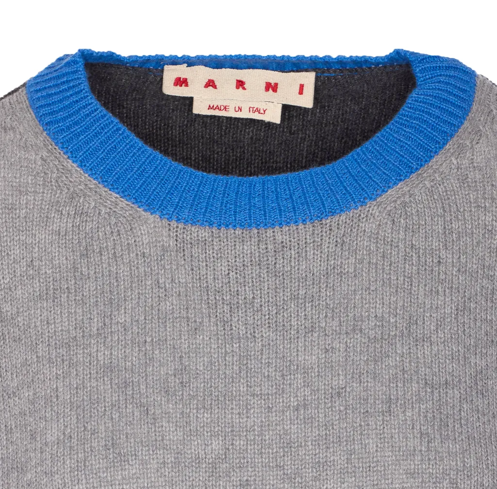 Marni Logo Embroidered Crewneck Jumper