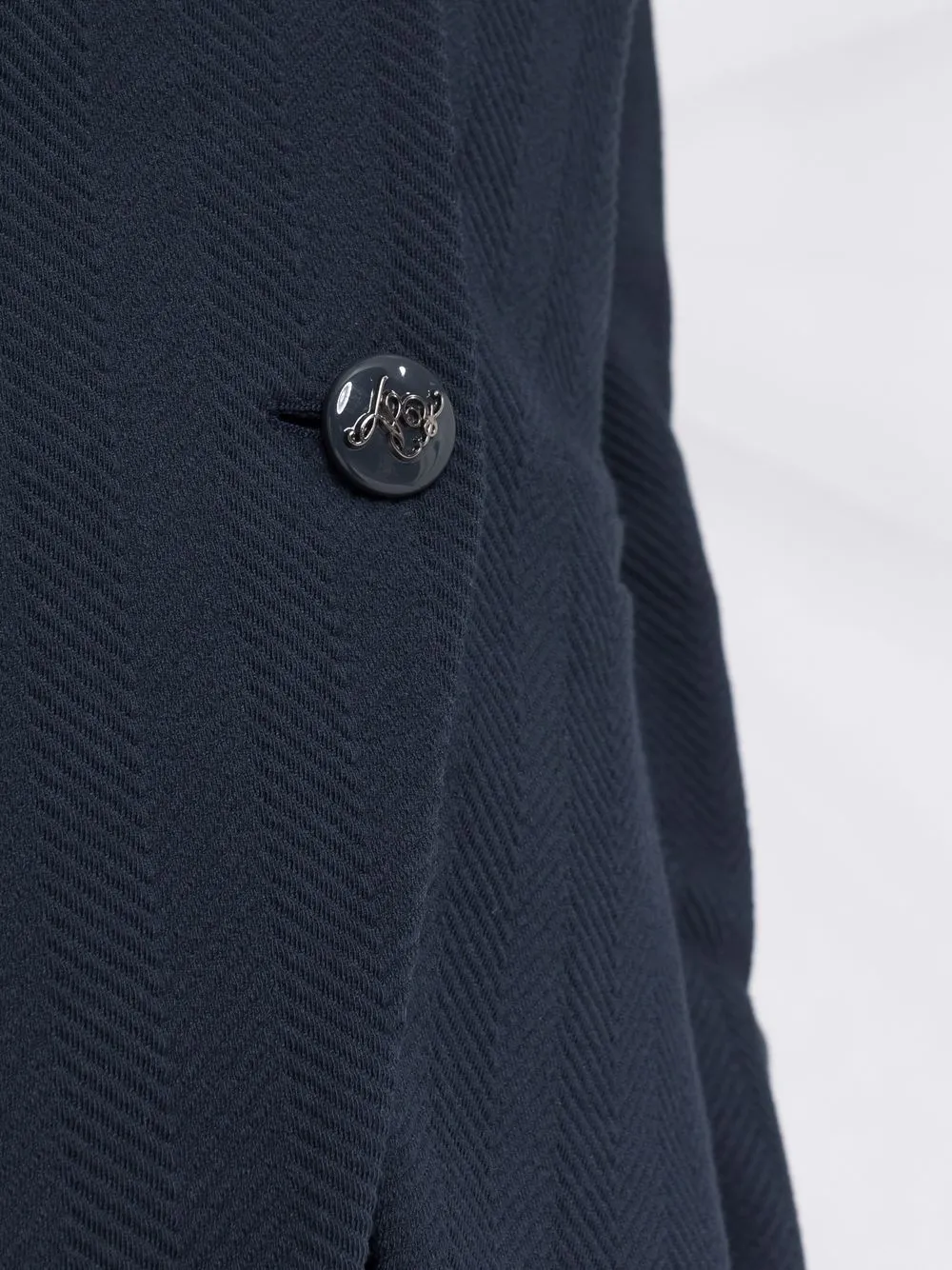 Single-Breasted Twill Jacket