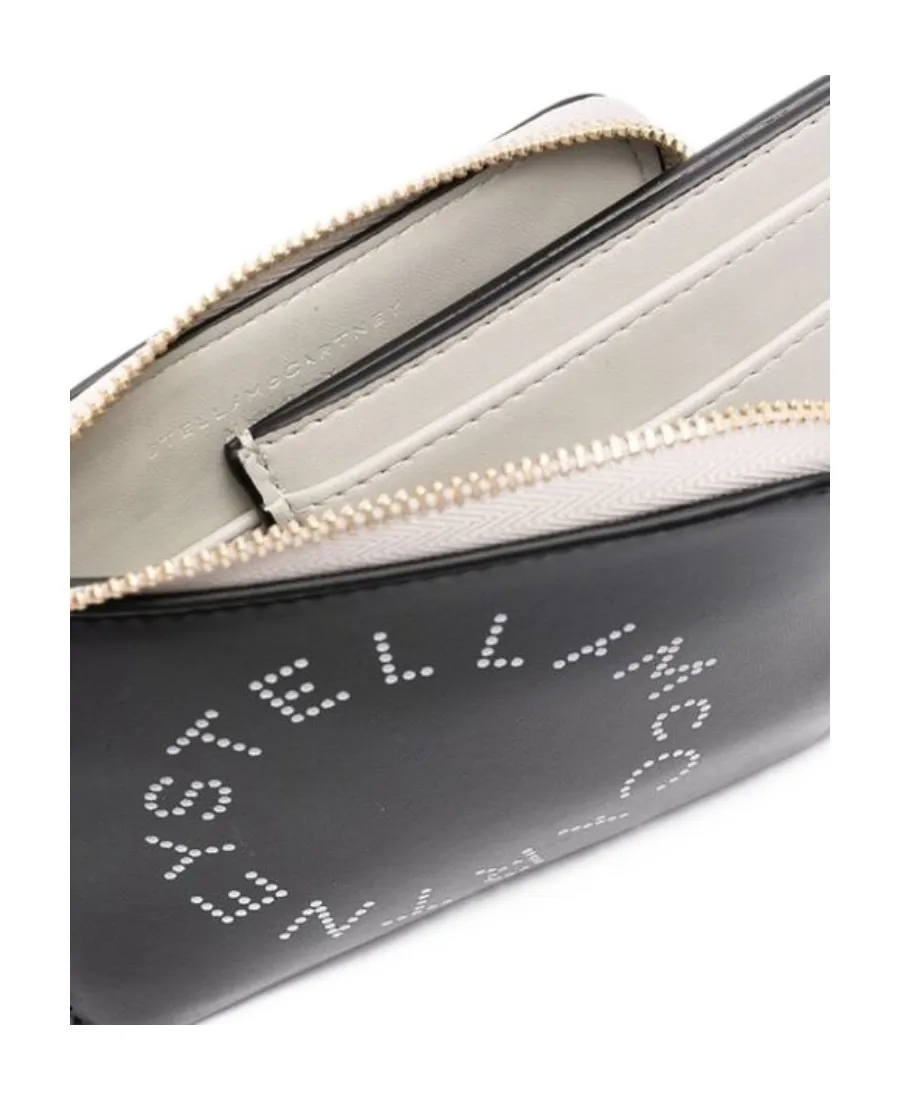 Stella Mccartney Logo Perforated Card Holder
