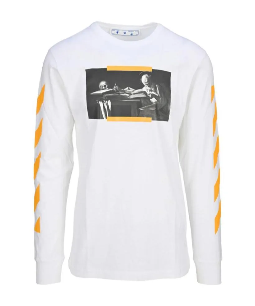 Off-White Caravaggio Painting Crewneck T-Shirt