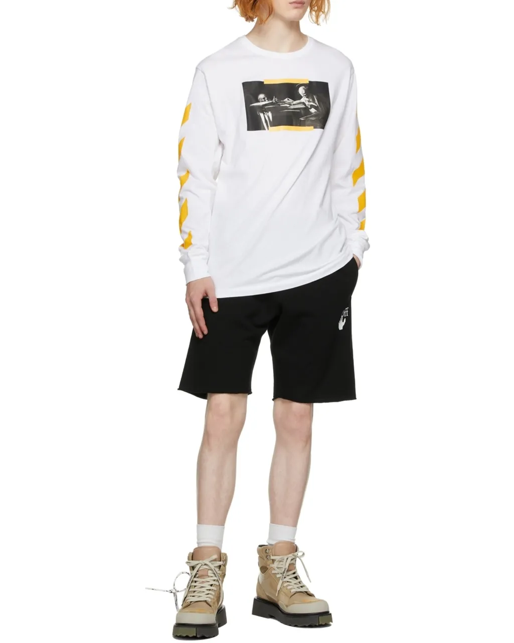 Off-White Caravaggio Painting Crewneck T-Shirt