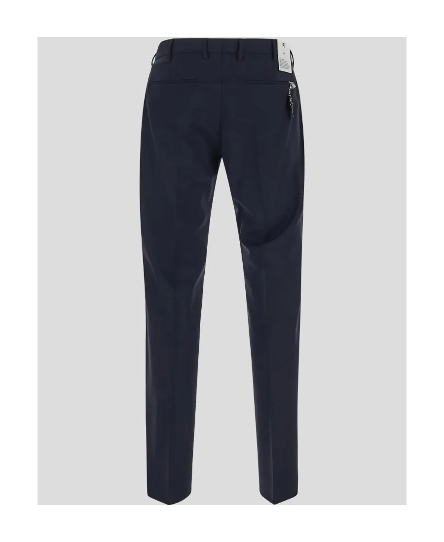 Pt Torino Dieci Virgin Wool Trousers