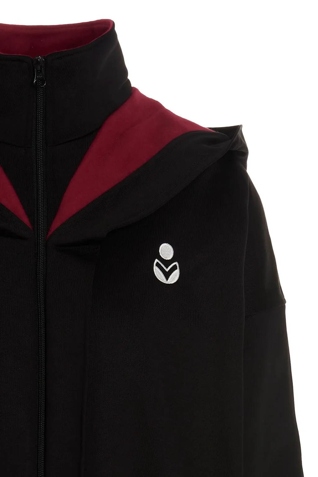 Logo-Print Hooded Jacket