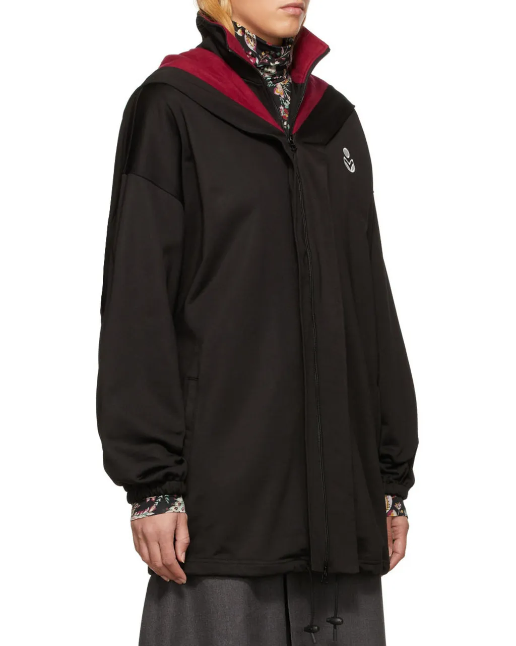 Logo-Print Hooded Jacket
