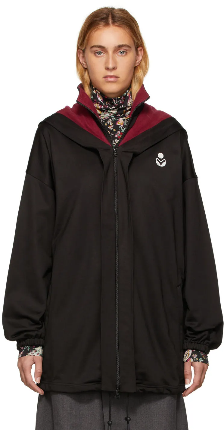 Logo-Print Hooded Jacket