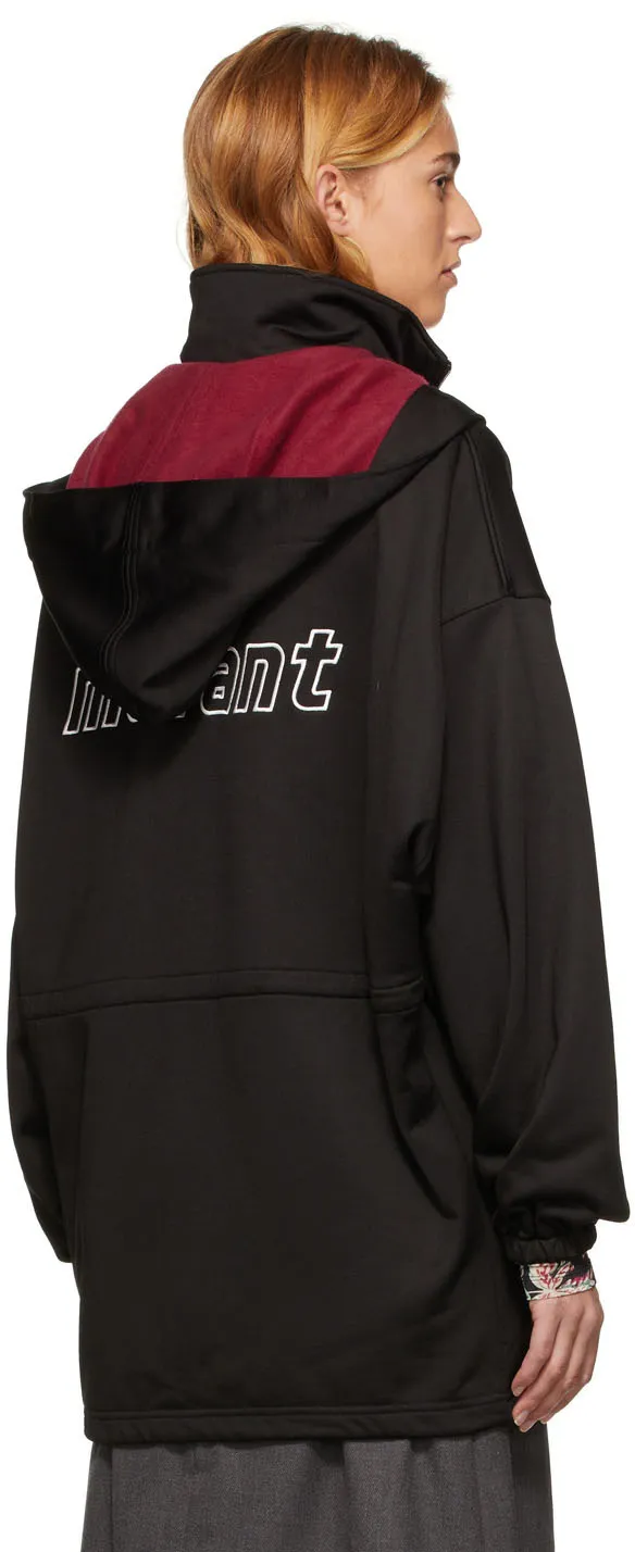 Logo-Print Hooded Jacket