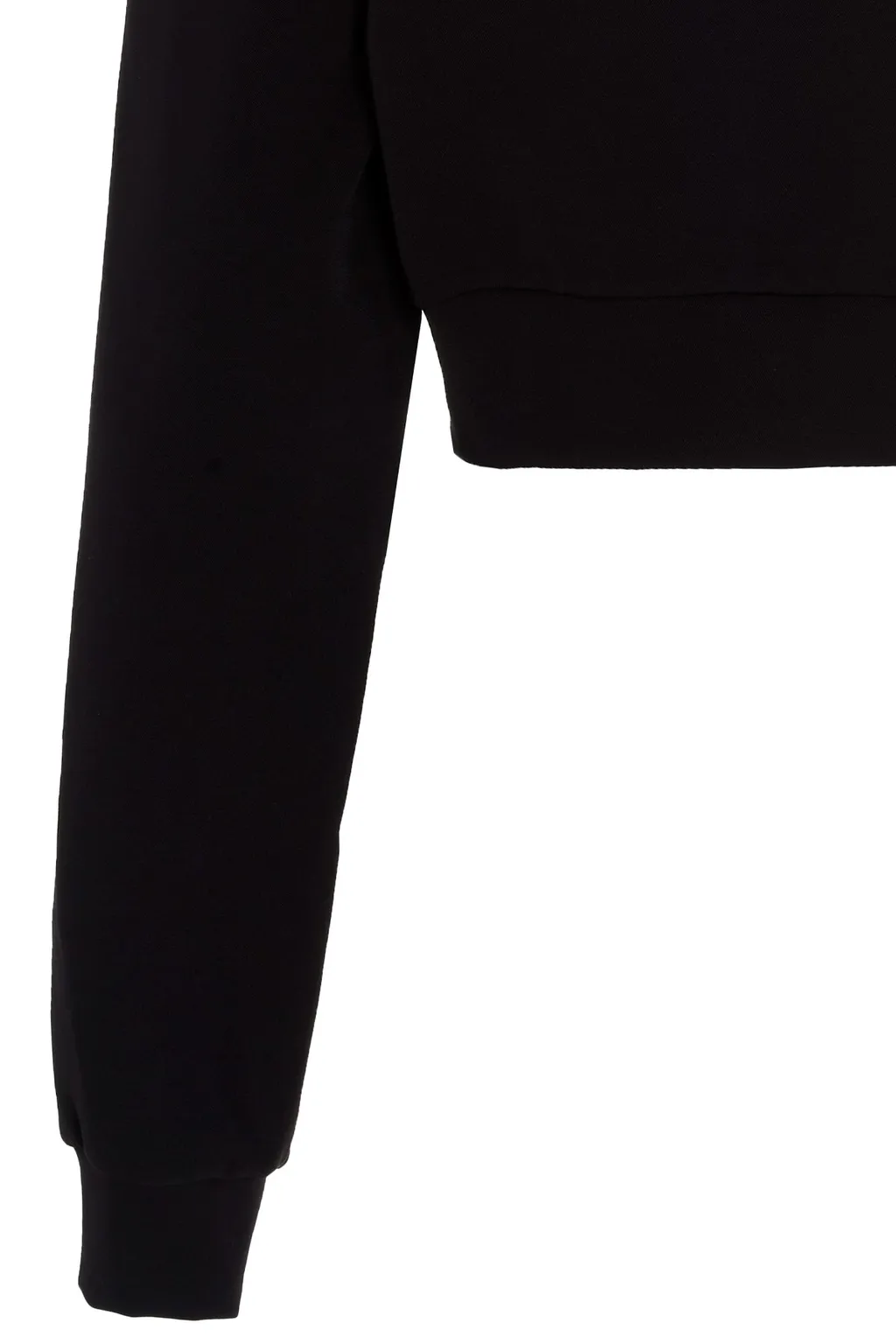 Crystal-Embellished Cut-Out Sweatshirt