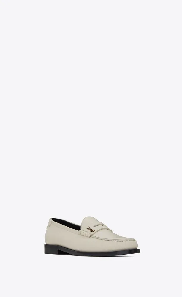 Saint Laurent Monogram Penny Loafers