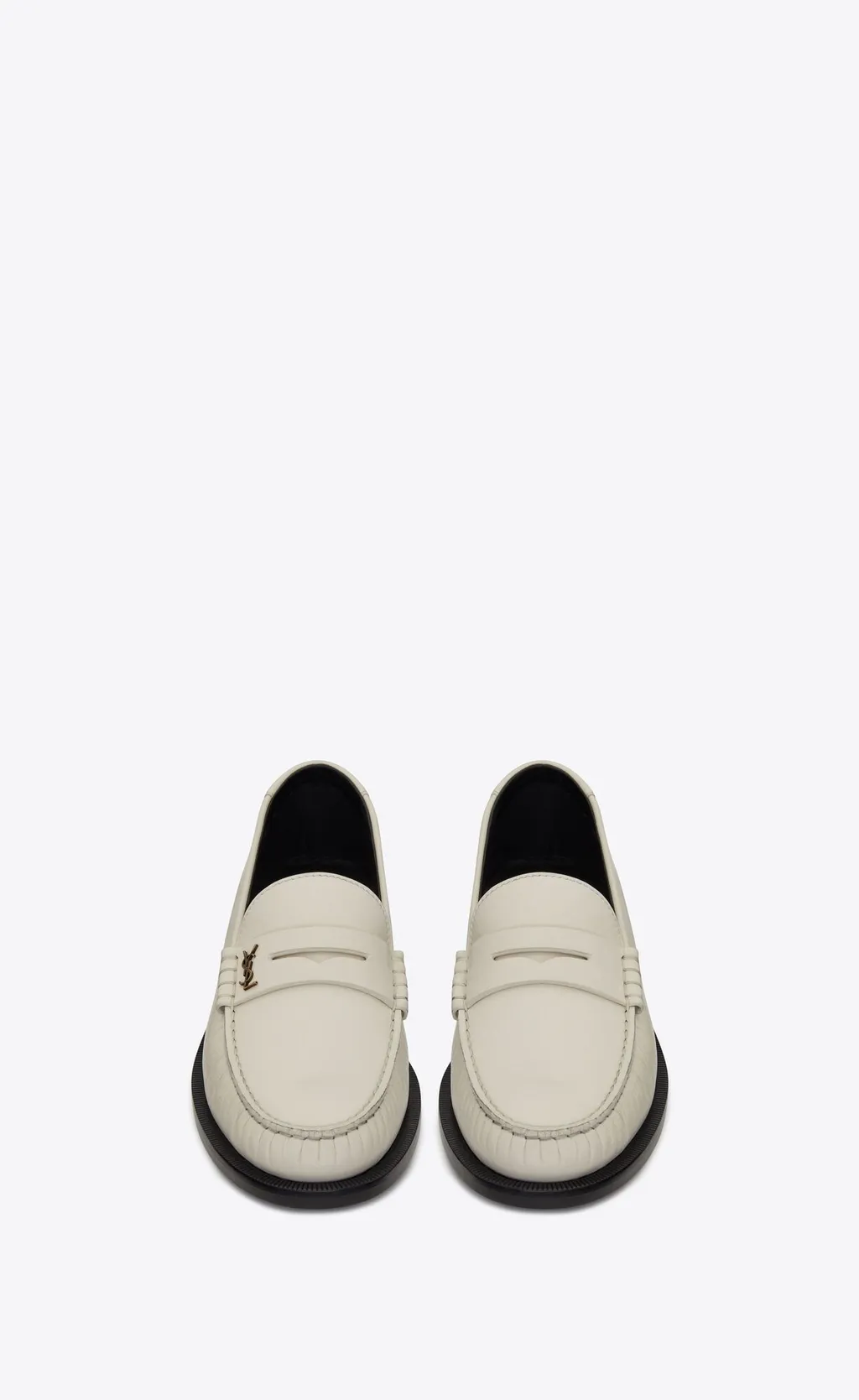 Saint Laurent Monogram Penny Loafers