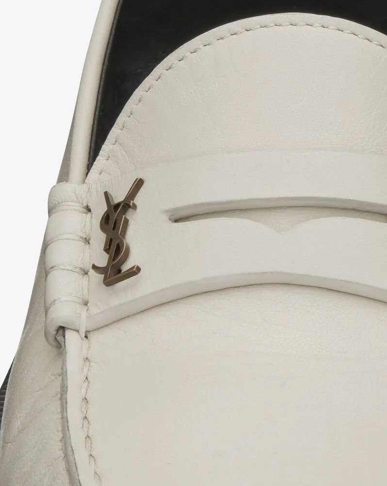 Saint Laurent Monogram Penny Loafers