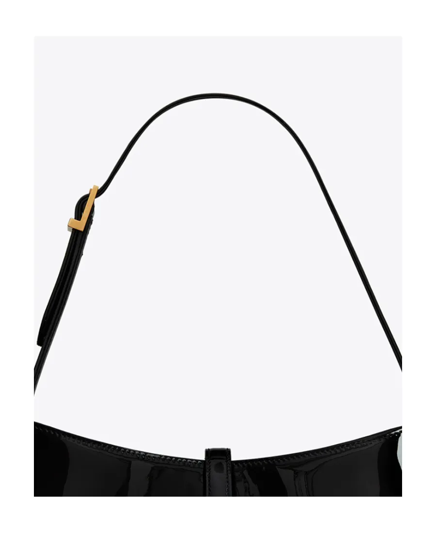 Le 5 à 7 Patent-Leather Shoulder Bag