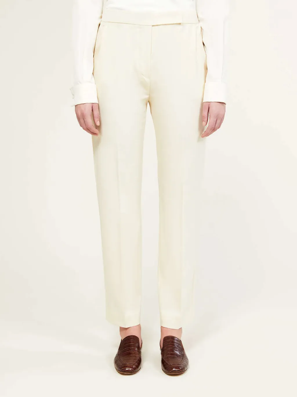Fold Design Casual Pants