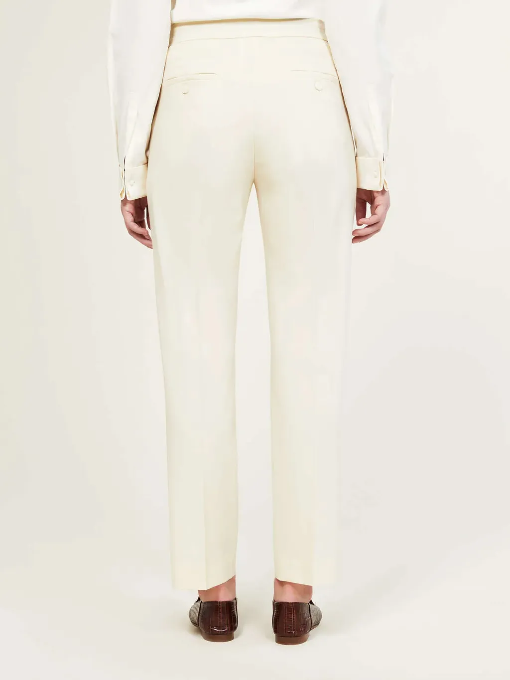 Fold Design Casual Pants