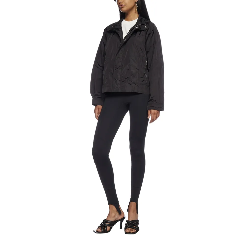 Logo-Print Hooded Jacket
