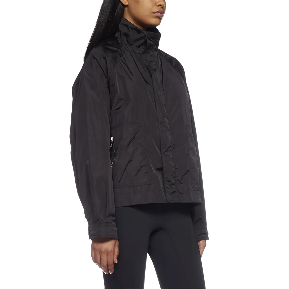 Logo-Print Hooded Jacket