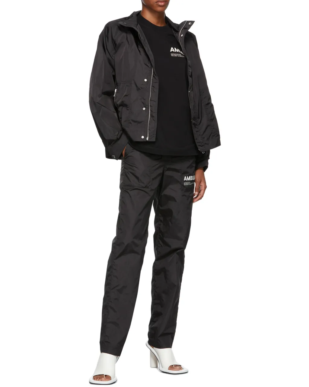Logo-Print Hooded Jacket