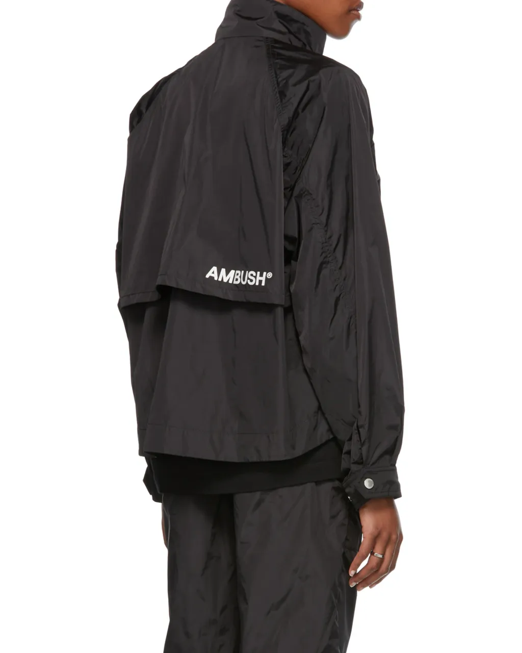 Logo-Print Hooded Jacket