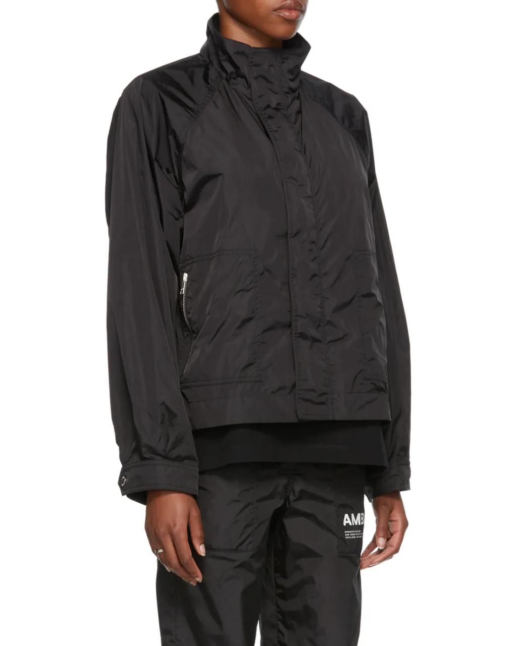 Logo-Print Hooded Jacket