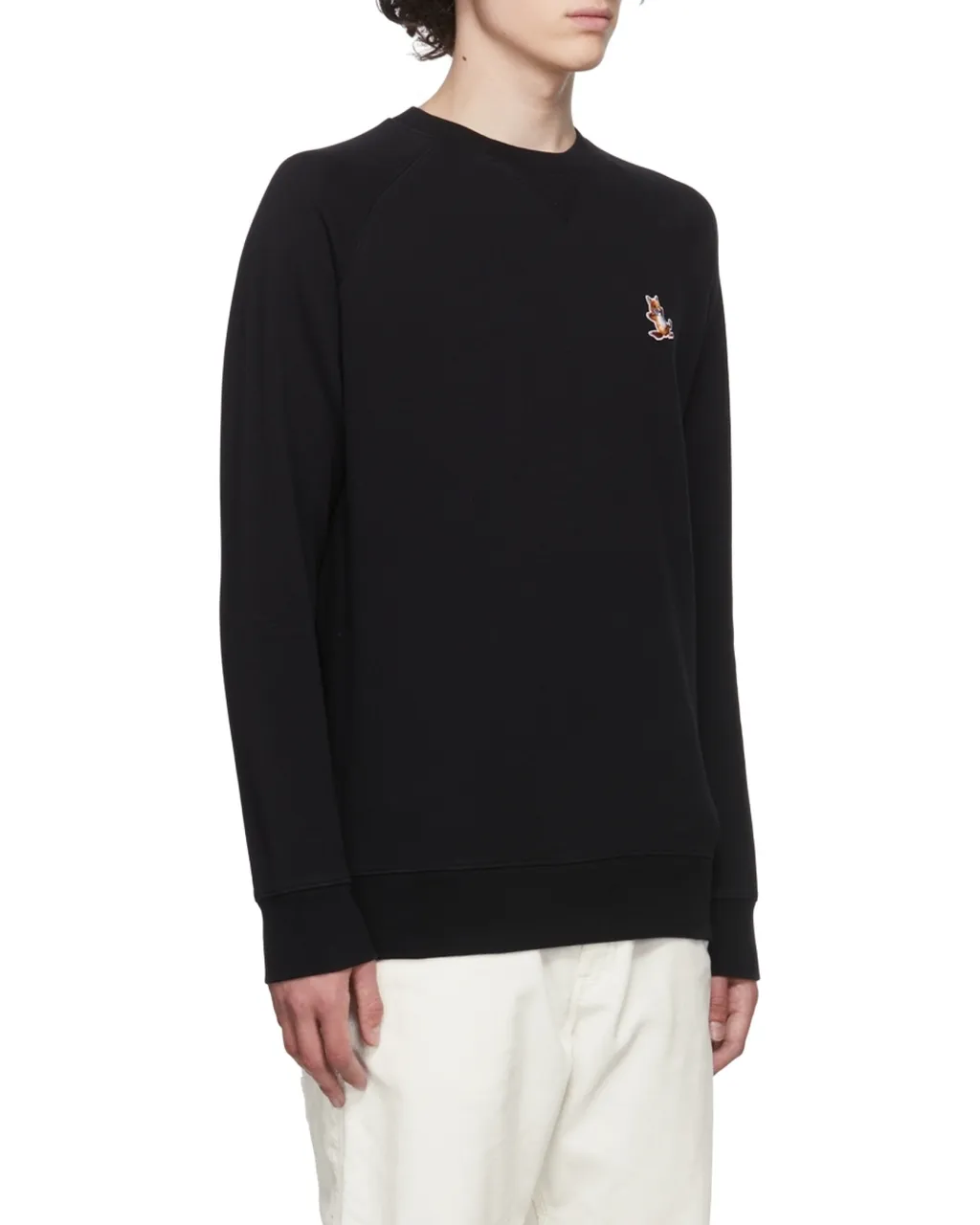 Chillax Fox Patch Sweatshirt