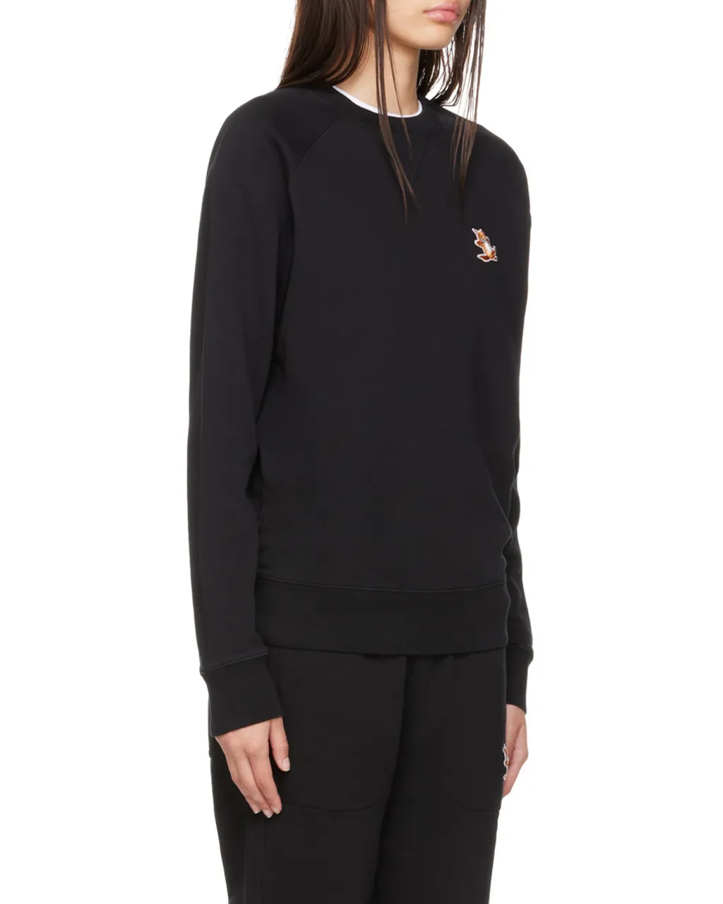 Chillax Fox Patch Sweatshirt