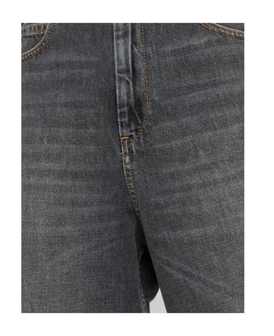 High-Rise Tapered Jeans