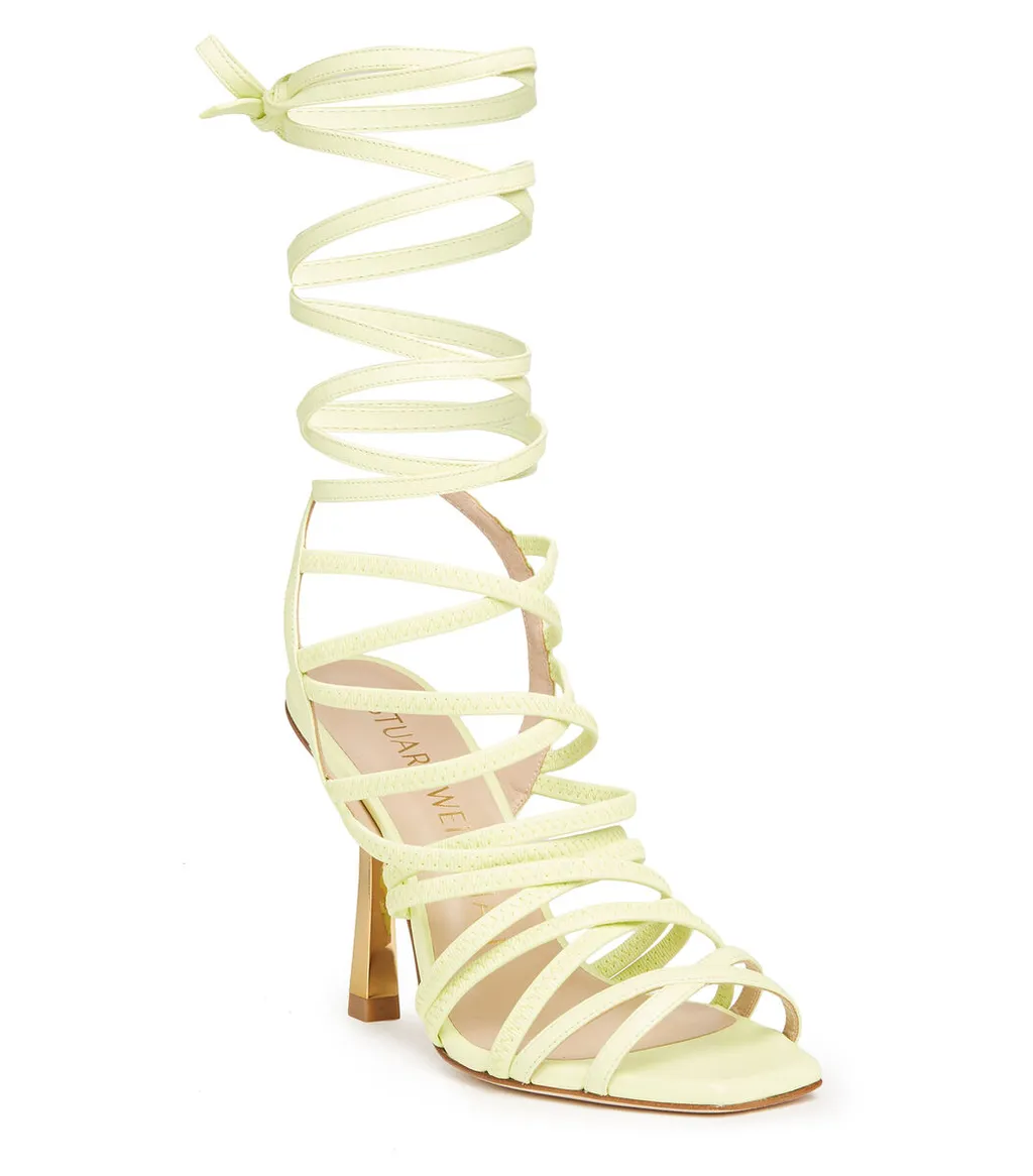 Peep-Toe, Patent-Leather Booties