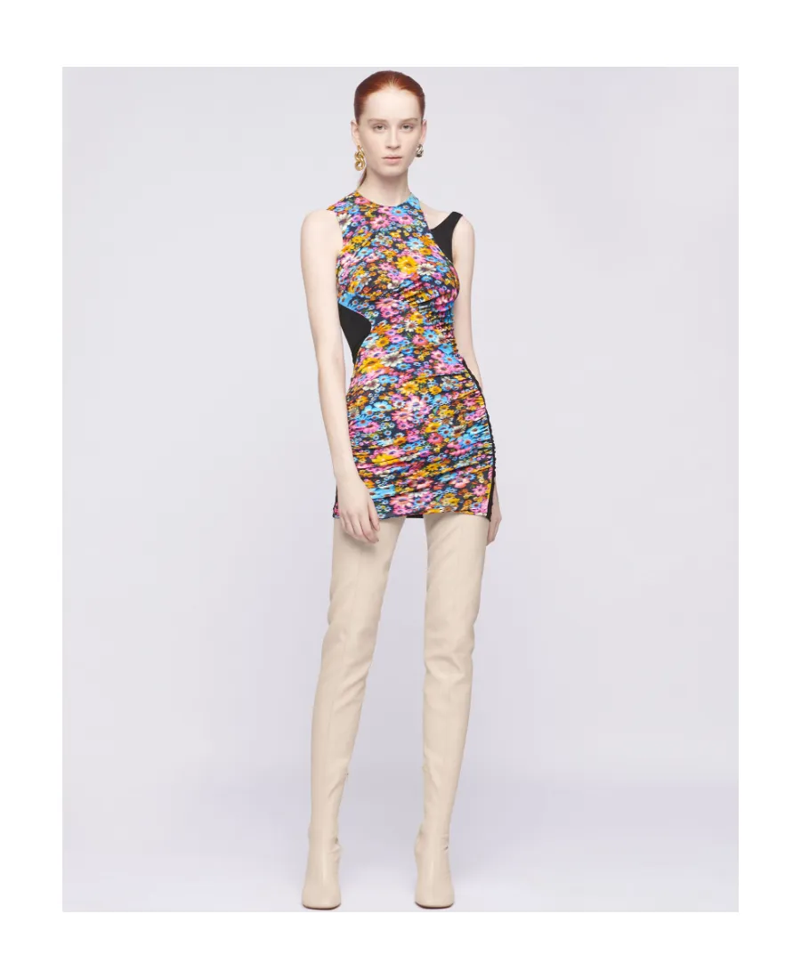 Melissa Floral-Print Minidress