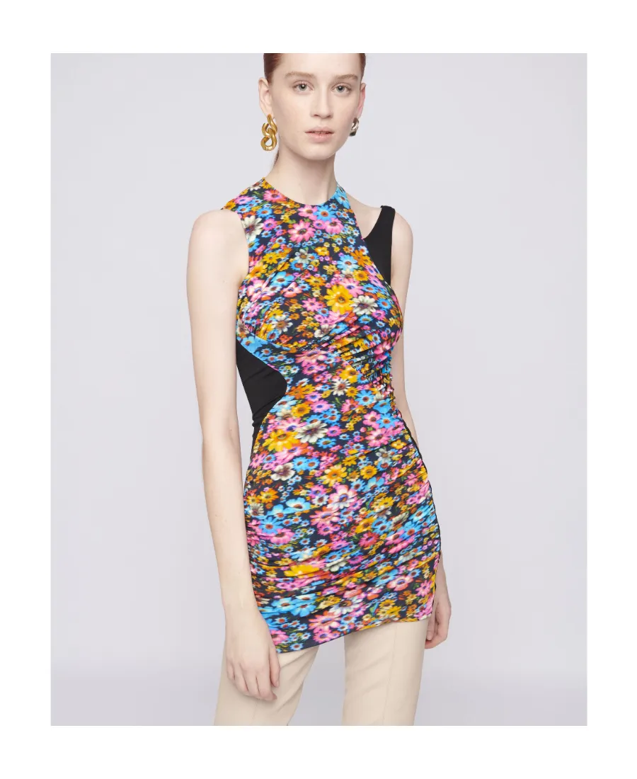 Melissa Floral-Print Minidress