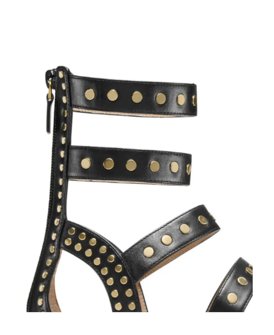 Black Willow Nailed Sandals