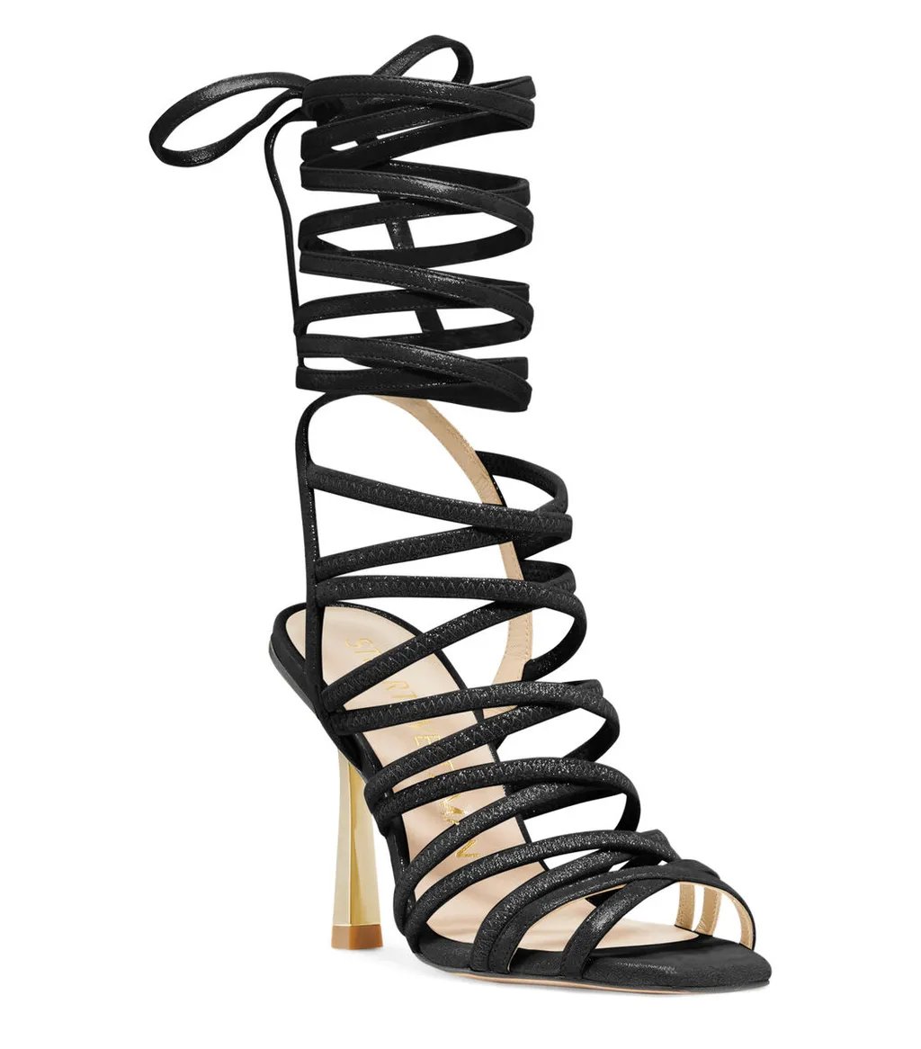 Black Open-Toed Sandals