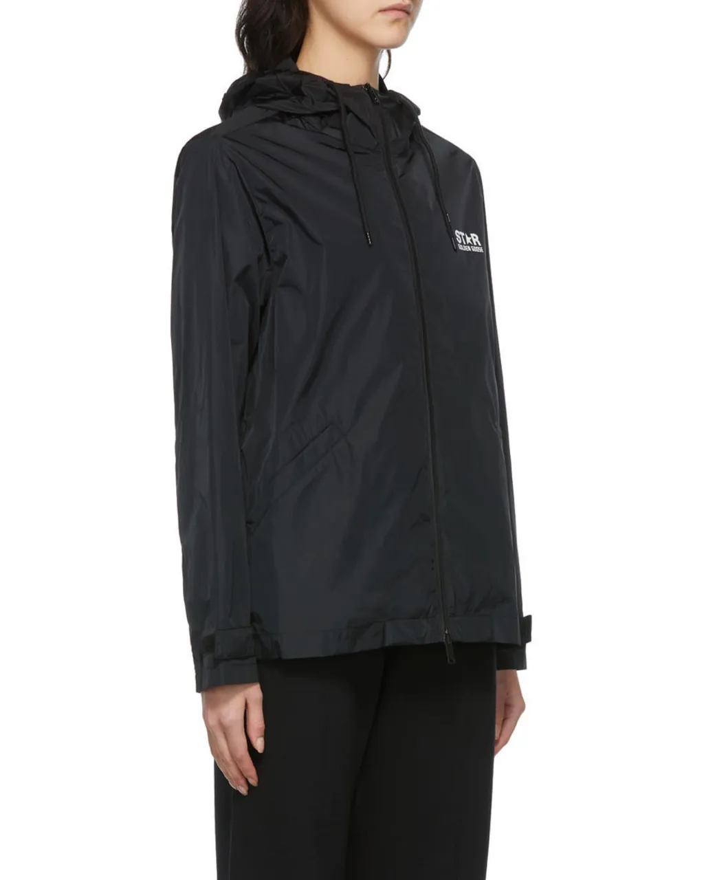 Golden Goose Deluxe Brand Star Printed Hooded Windbreaker