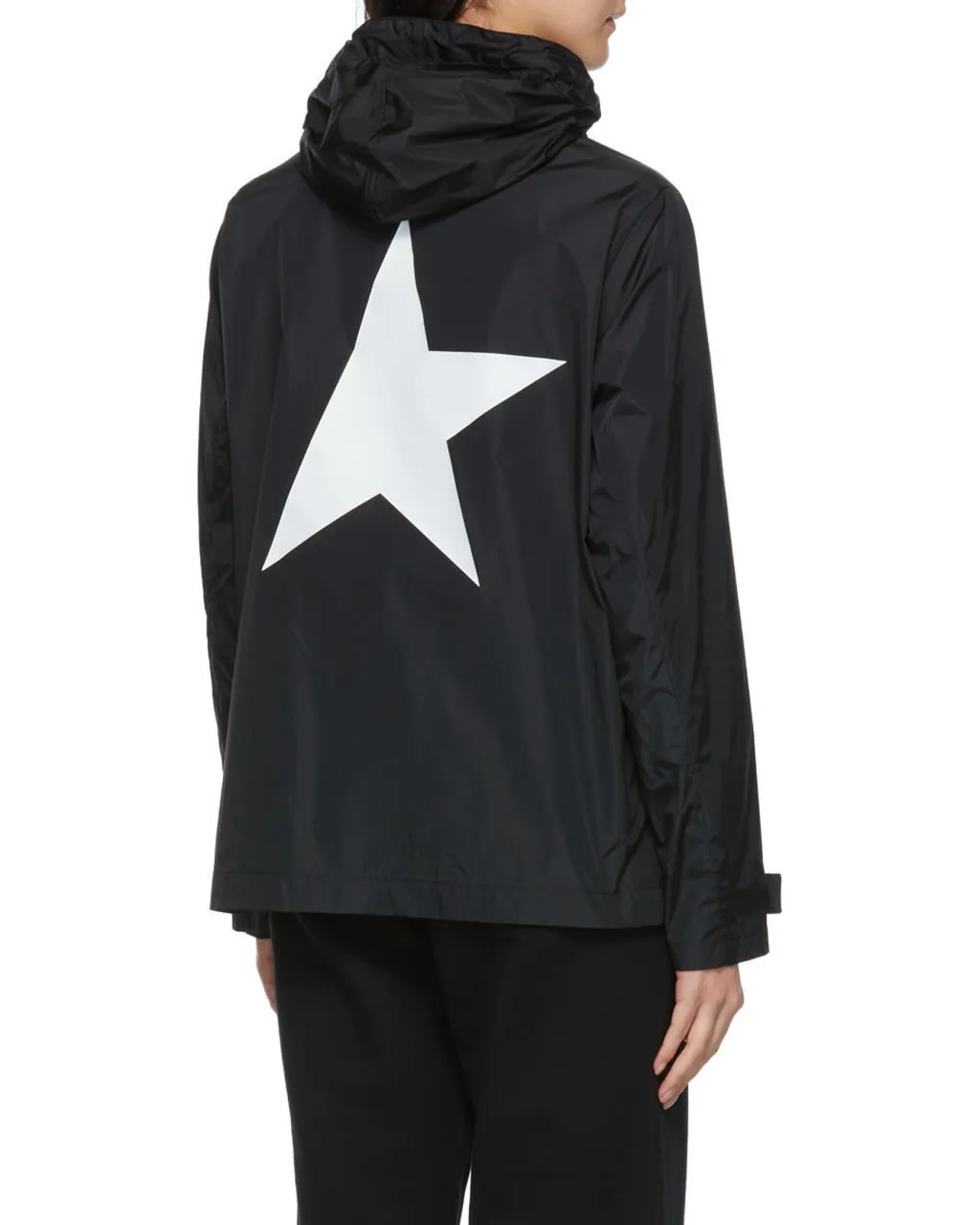 Golden Goose Deluxe Brand Star Printed Hooded Windbreaker