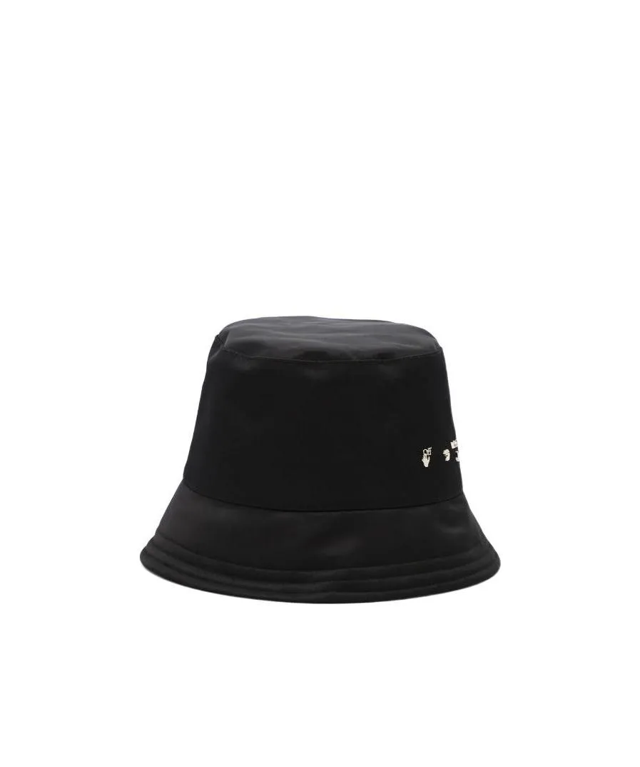 Off-White Logo Printed Bucket Hat